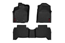 Rough Country - ROUGH COUNTRY FLOOR MATS FRONT AND REAR | TOYOTA TACOMA 2WD/4WD (2016-2022) - Image 1