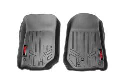 Rough Country - ROUGH COUNTRY FLOOR MATS FRONT | JEEP WRANGLER JK (2007-2013) - Image 1