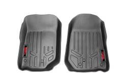 ROUGH COUNTRY FLOOR MATS FRONT | JEEP WRANGLER JK (2007-2013)