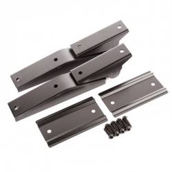 Rugged Ridge TAILGATE HINGE SET, BLACK; 97-06 JEEP WRANGLER TJ - 11218.10