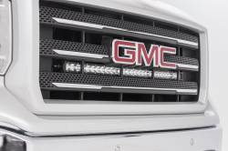 Rough Country GM 30IN CURVED CREE LED GRILLE KIT | SINGLE ROW (14-18 SILVERADO/SIERRA 1500) - 70625 