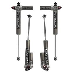 TERAFLEX JK 4-Door Falcon Series 3.3 Fast Adjust Piggyback 5”-6” Lift Front & Rear Shock Absorber Kit - 03-01-33-400-406