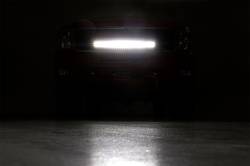 Rough Country - Rough Country CHEVROLET MESH GRILLE W/30IN DUAL ROW BLACK SERIES LED (07-13 SILVERADO 1500) - 70196 - Image 3