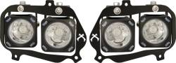 VISION X Lighting - Vision X 2008 – 2017 POLARIS RZR FACTORY HEADLIGHT UPGRADE TWIN HEADLIGHT SYSTEM *Select Options* - XIL-OEHL08RZR900 - Image 1
