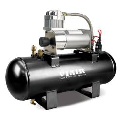 VIAIR 2.0 Gal. Tank Air Source Kit High Flow - 150PSI (12V, 150 PSI Compressor) - 20005