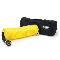 Viair 30 Ft. Extension Coil Hose (Closed-ended 1/4" Quick Coupler & Stud) - 00030