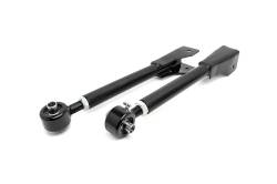 Suspension Build Components - Control Arms - Rough Country - Rough Country Jeep Front Upper Adjustable Control Arms - 1198