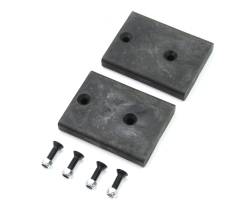 TERAFLEX JK SPEEDBUMP 0.75” REAR LOWER BUMP STOP STRIKE PAD KIT - 1954600