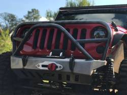 Motobilt - JEEP JK "CRUSHER" BUMPER WITH GRILL HOOP AND STINGER - MB1011-L - Image 2