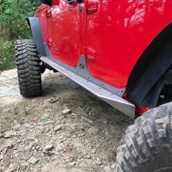 MOTOBILT JEEP JKU ROCKER GUARDS WITH STEP - MB1042