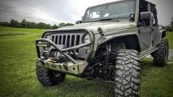 Motobilt - MOTOBILT JK STUBBY FRONT BUMPER WITH GRILL HOOP / STINGER - MB1006-L - Image 4