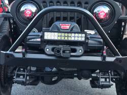 Motobilt - MOTOBILT JEEP CJ MID WIDTH FRONT BUMPER WITH STINGER - MB1019-S - Image 2