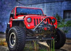 Motobilt - MOTOBILT "HATCHET" JEEP JK FRONT BUMPER WITH STINGER - MB1048F-S - Image 7