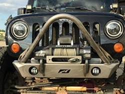 Motobilt - MOTOBILT "HATCHET" JEEP JK FRONT BUMPER WITH STINGER - MB1048F-S - Image 9