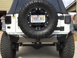 Motobilt - MOTOBILT JEEP JK REAR STUBBY BUMPER - MB1010 - Image 7