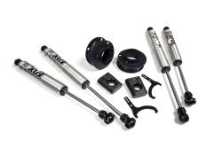 BDS Suspension - BDS Suspension 2" Spacer Kit for the new 2014-18 Ram 2500 4wd with the redesigned RADIUS ARM front suspension and rear AirRide suspension - 1635H - Image 2