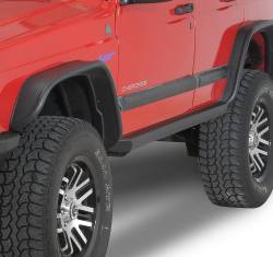 Smittybilt - Smittybilt XRC Rock Sliders For 84-01 Cherokee XJ 2 or 4 Door - Textured Black Powdercoat - Image 2