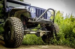 Motobilt - Motobilt JEEP YJ/TJ STUBBY FRONT BUMPER WITH STINGER - MB1000-S - Image 6