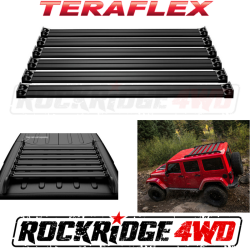 TeraFlex - TERAFLEX JK Nebo Roof Rack Cargo Slat Kit - Black - 4722060 - Image 1