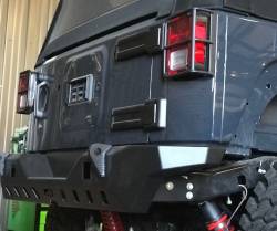 Motobilt - MOTOBILT JEEP JK "CRUSHER" REAR BUMPER - MB1072 - Image 2