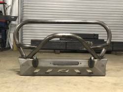 Motobilt - MOTOBILT JEEP YJ, TJ, LJ FRONT BUMPER WITH GRILL HOOP & BULL BAR - MB1069-L-B - Image 3