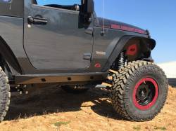 Motobilt - JEEP JK ROCKER GUARDS WITH STEP - MB1067 - Image 13