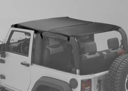 Rugged Ridge - MONTANA POCKET ISLAND TOPPER, BLACK DIAMOND; 10-18 WRANGLER JK, 2 DOOR - 13621.35 - Image 2