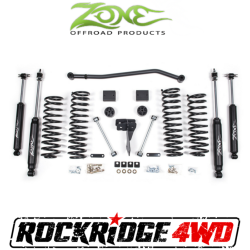 Zone Offroad - Zone Offroad 4" Jeep Wrangler JK 2 Door/4 Door/Rubicon 07-18 Suspension System Lift Kit - J14N / J15N - Image 1