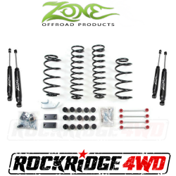 Zone Offroad 4.25" Combo Lift Kit for 97-06 Jeep Wrangler TJ/LJ/Rubicon - J25 / J26