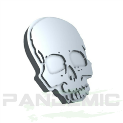 Pandemic - Pandemic Jeep JK Tailgate Plugs -SKULL - Pair - PAN-P-2 - Image 2