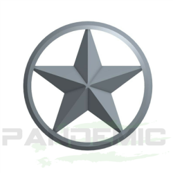 Pandemic - Pandemic Jeep JK Tailgate Plugs - Stars - Pair - PAN-P-3 - Image 2