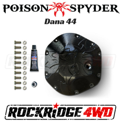 Poison Spyder Bombshell Differential Cover - Dana 44 - Black Powdercoated Finish