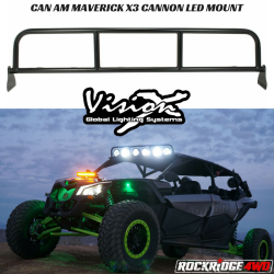 Vision X 2017+ CAN-AM MAVERICK X3 CANNON RACK KIT *BRACKET ONLY* - XIL-OERC16CX3