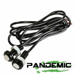 Pandemic - Pandemic Jeep JK Tailgate Plugs - Integrated LED 3rd Brake Lights - Pair - PAN-P-4 - Image 5