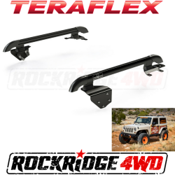 Teraflex JK 2-Door Nebo Roof Rack Main Rail Kit - Black - 4722020