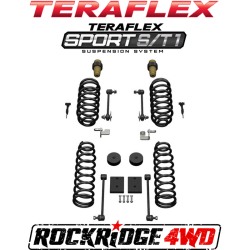 TERAFLEX JK Sport S/T1 Suspension System (1.5” Leveling) - No Shocks *Select Model*  - 1211000-1311000