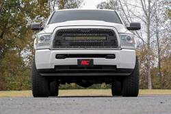 Rough Country - Rough Country DODGE MESH GRILLE W/30IN DUAL ROW BLACK SERIES LED (13-18 RAM 2500/3500) - 70152 - Image 1