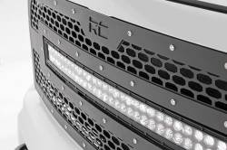 Rough Country - Rough Country DODGE MESH GRILLE W/30IN DUAL ROW BLACK SERIES LED (13-18 RAM 2500/3500) - 70152 - Image 4