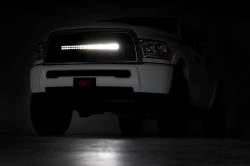 Rough Country - Rough Country DODGE MESH GRILLE W/30IN DUAL ROW BLACK SERIES LED (13-18 RAM 2500/3500) - 70152 - Image 5