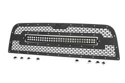 Rough Country - Rough Country DODGE MESH GRILLE W/30IN DUAL ROW BLACK SERIES LED (13-18 RAM 2500/3500) - 70152 - Image 9
