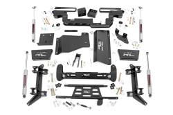Rough Country 6IN GM SUSPENSION LIFT KIT (88-00 K2500/3500 PU 4WD) - 16130