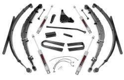 FORD - 1999-04 Ford F250, F350 Super Duty - Rough Country - ROUGH COUNTRY 8 INCH LIFT KIT FORD SUPER DUTY 4WD (1999-2004)