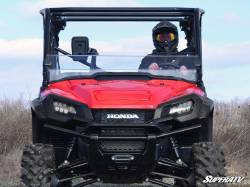 SuperATV - SuperATV Honda Pioneer 1000 Scratch Resistant Half Windshield - HWS-H-PIO1K-70 - Image 5