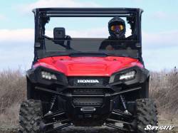 SuperATV - SuperATV Honda Pioneer 1000 Scratch Resistant Half Windshield - HWS-H-PIO1K-71 - Image 4