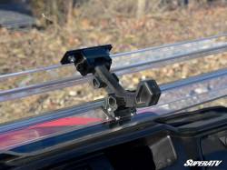 SuperATV - SuperATV Honda Pioneer 1000 Scratch Resistant Flip Windshield - FWS03-001-70 - Image 9