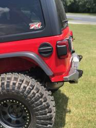 Motobilt - Motobilt JEEP JL CRUSHER REAR BUMPER WITH SPARE TIRE CUT OUT - MB1080 - Image 2