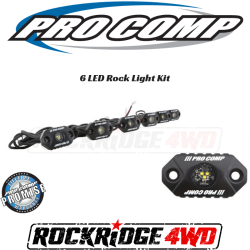 Pro Comp 6 LED Rock Light Kit - 76501