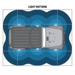 PRO COMP - Pro Comp 6 LED Rock Light Kit - 76501 - Image 11