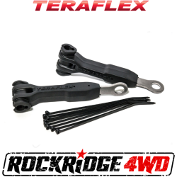 Brakes & Accessories - Universal Brakes & Accessories - TeraFlex - TERAFLEX Universal 1-Hole Front Brake Line Anchor Kit - 1101255