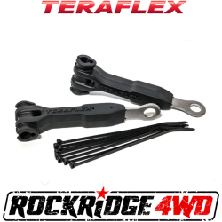 TeraFlex - TERAFLEX Universal 1-Hole Front Brake Line Anchor Kit - 1101255 - Image 1